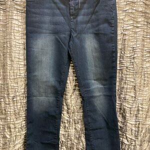 Children’s Place Faded Dark Blue Skinny Jeans 16 Plus